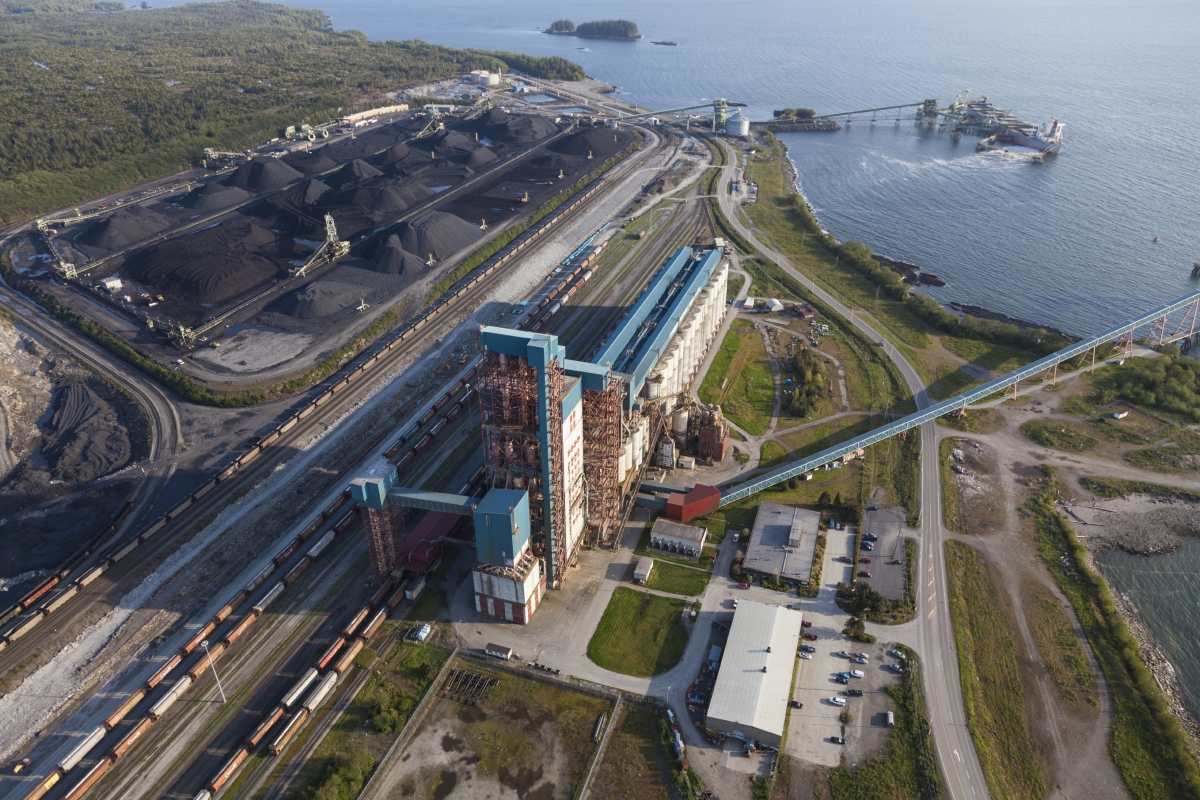 mill on waterfront